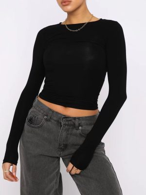 Crop top longsleeve