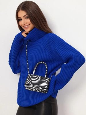 Women's turtleneck sweater