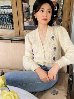 Vintage wool cardigan