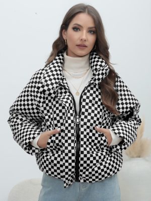 Women's down filled jacket